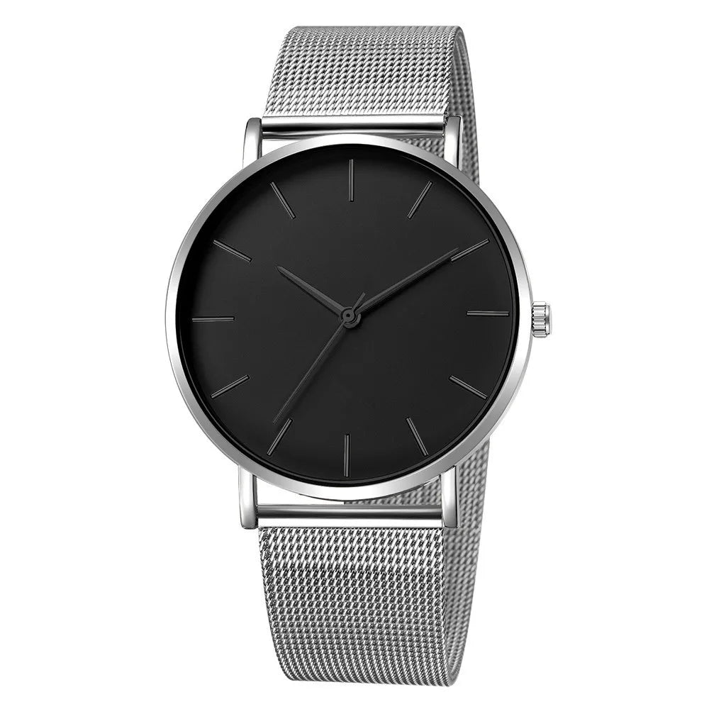 Top Brand Women'S Watches Luxury Metal Mesh Simple Quartz Watches Fashion Elegant Rose Gold Ladies Wristwatch Clock Reloj Mujer