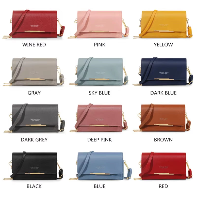 Women'S Wallet Korean Handbag Multi Card Large Capacity Casual Shoulder Bag Mobile Phone Packet Fashion New Style