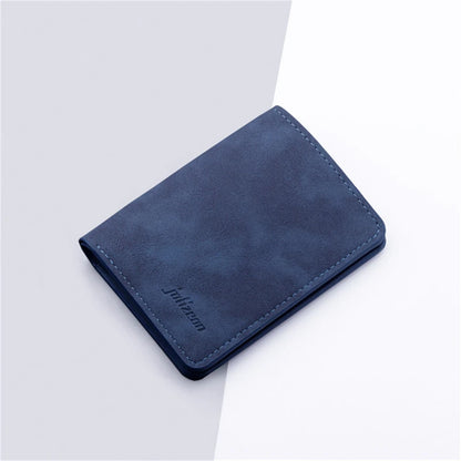 Men/Women Fashion Wallet Id/Credit Card Holder Wallet for Men Multi-Card Bagholder Two Fold Small Wallet Black/Gray Coin Purse
